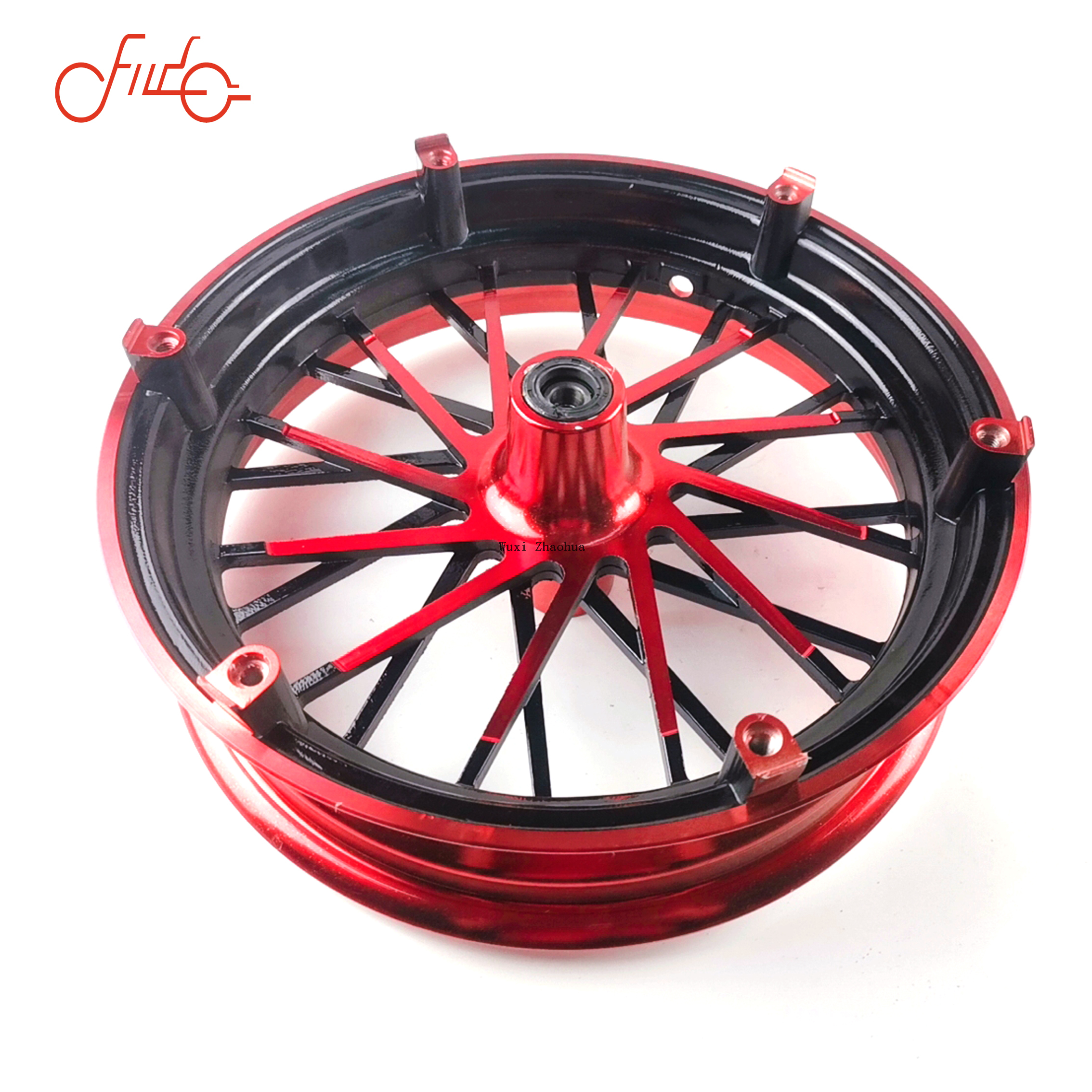 Motorcycle 2.75-12 front wheel hub CNC CNC Casting Process Wheel Hub Aluminum Alloy