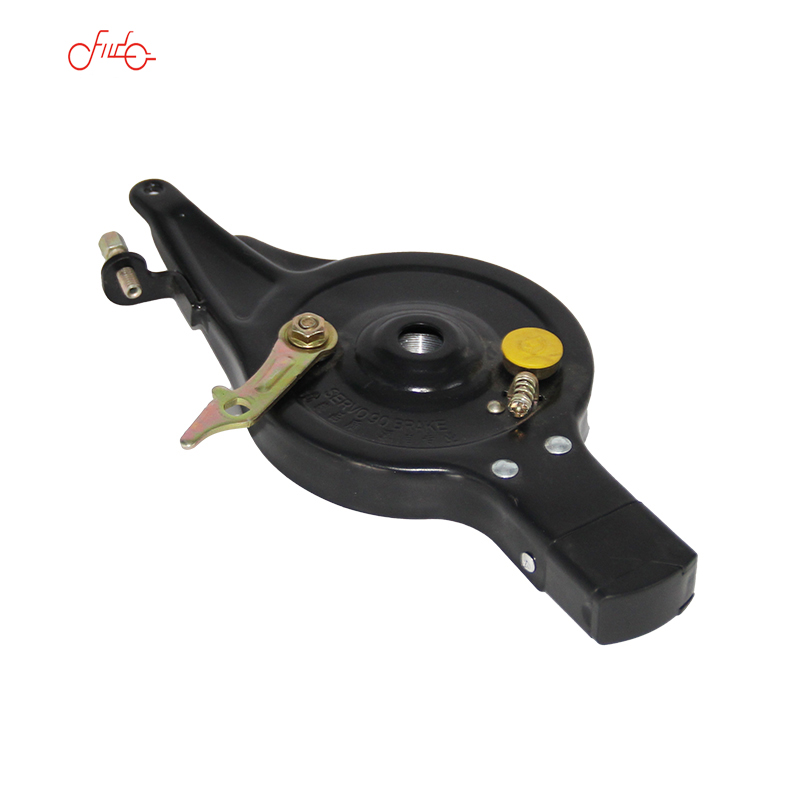 90 electric motorcycle rear drum brake with lock