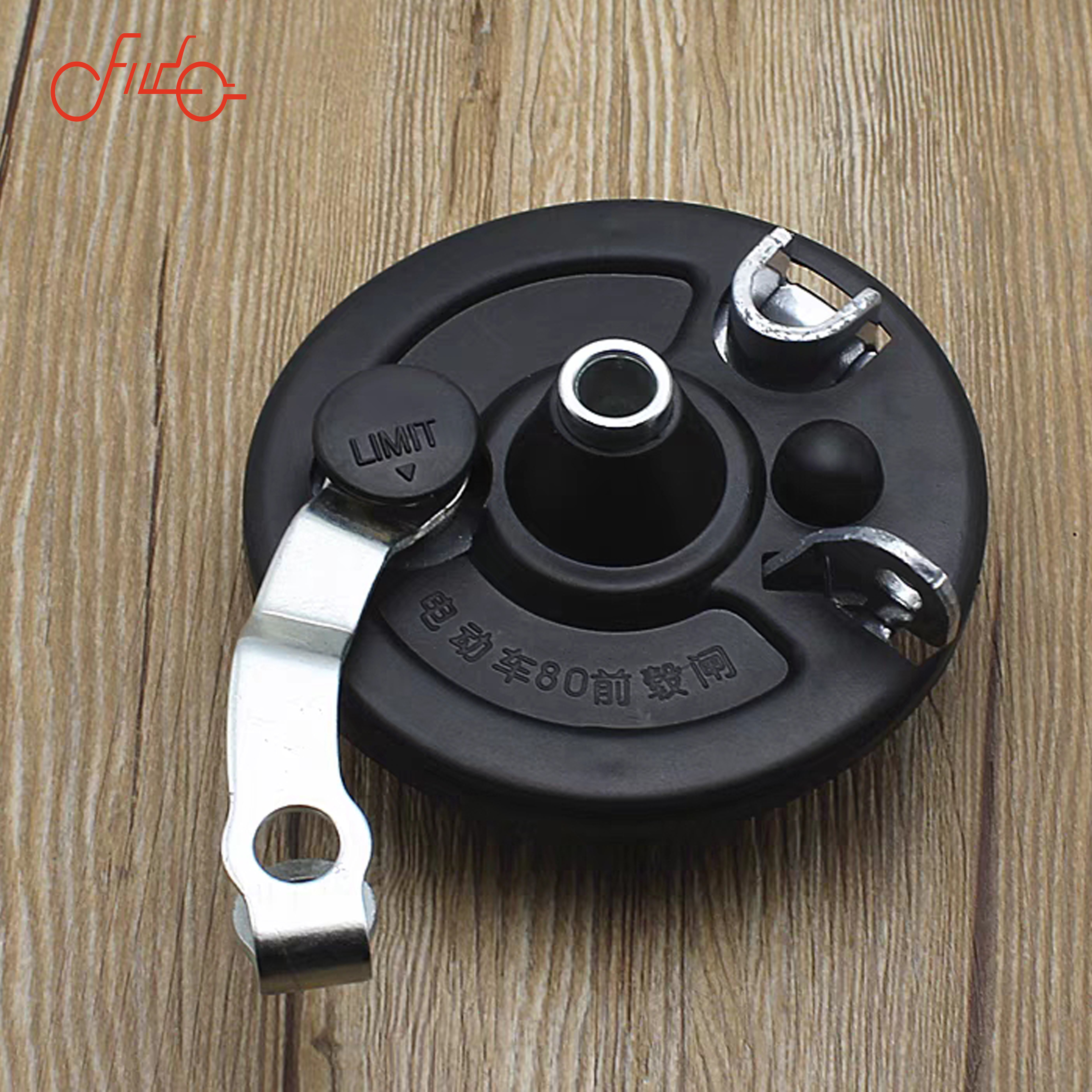 80 front drum brake assembly plastic+iron material 