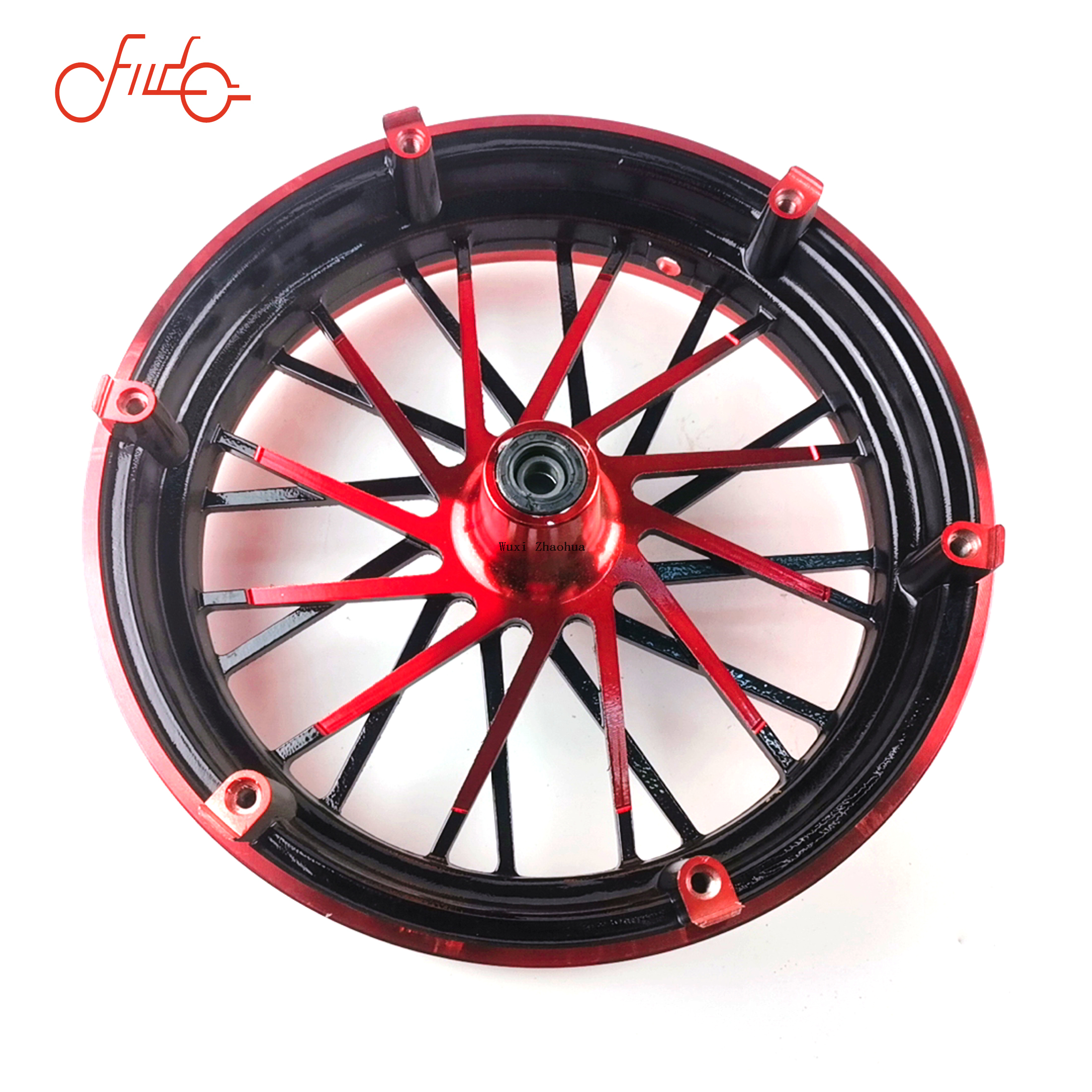Motorcycle 2.75-12 front wheel hub CNC CNC Casting Process Wheel Hub Aluminum Alloy