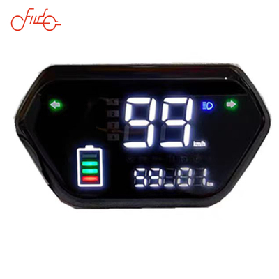 48V 60V 72V Digital LCD Display Speedometer Odometer Speed Meter for Electric Bicycle Scooter