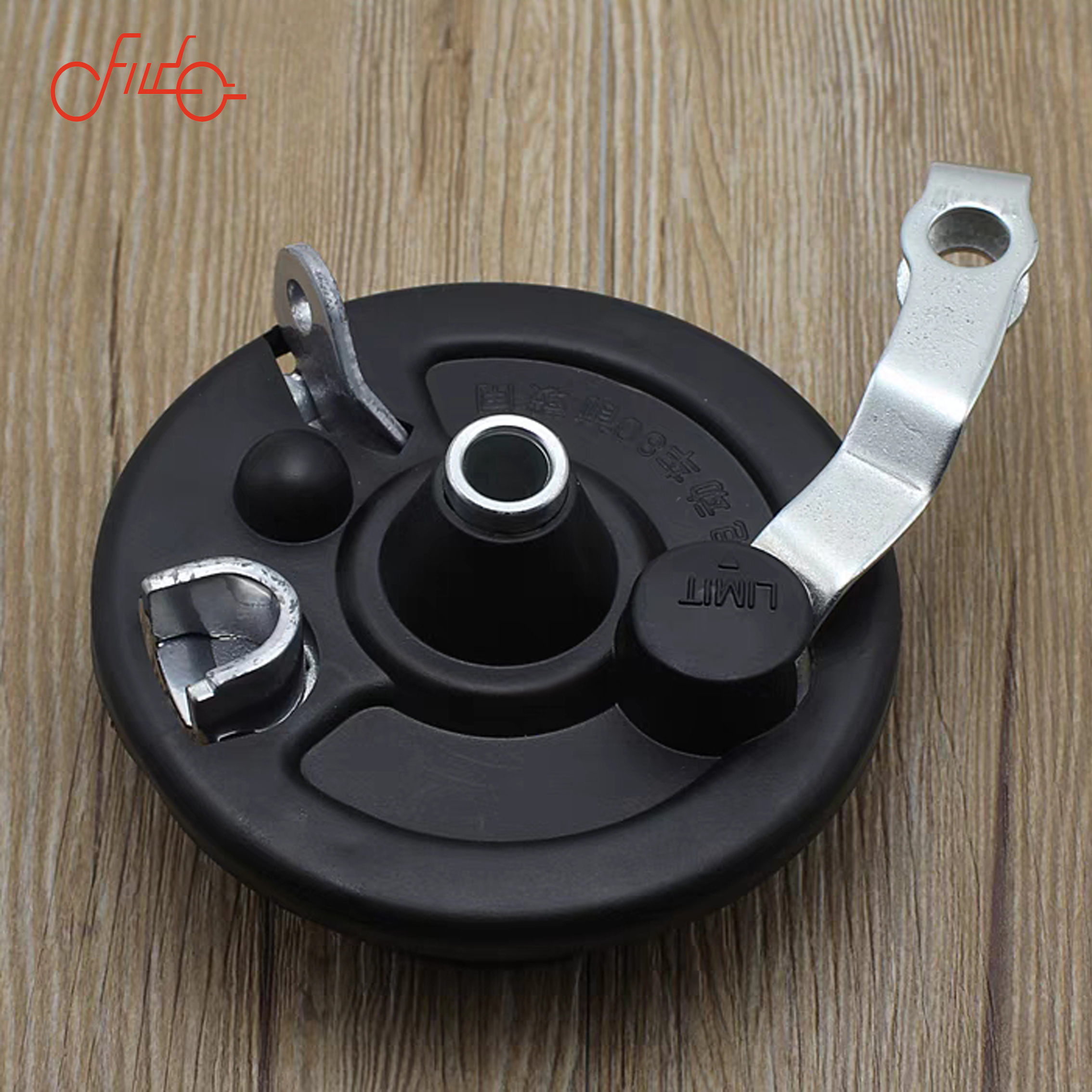 80 front drum brake assembly plastic+iron material 