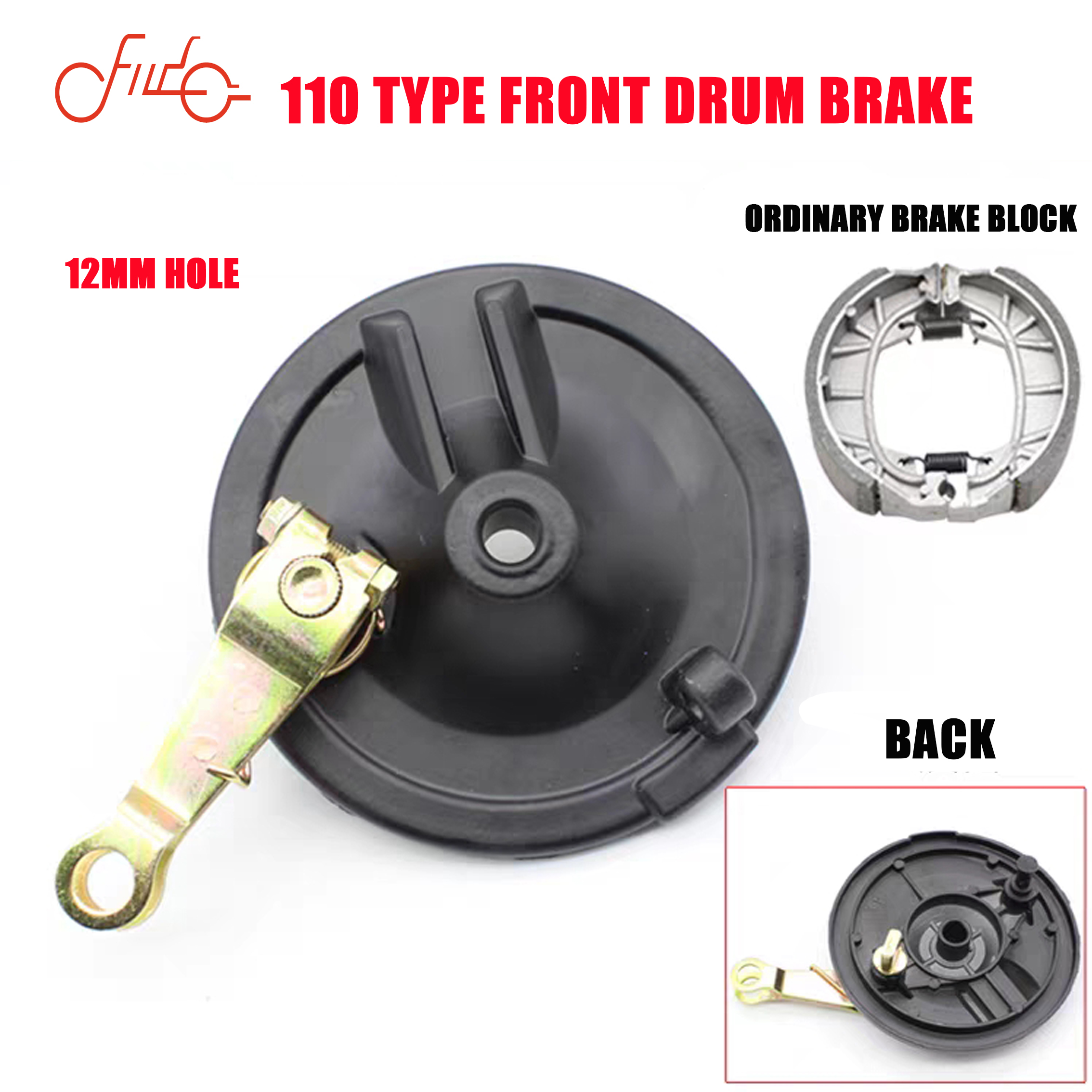 110 Front Drum Brake Iron Material