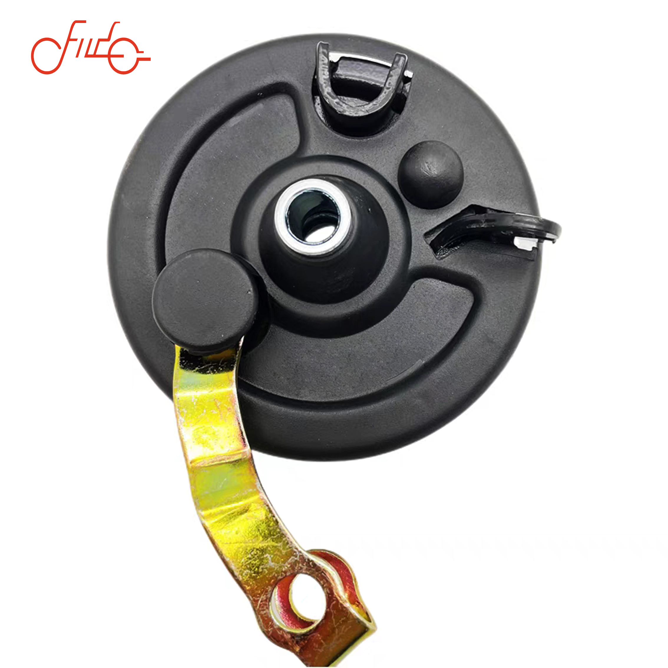 80 front drum brake assembly plastic+iron material 
